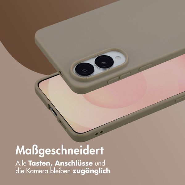 imoshion TPU Color Cover Samsung Galaxy S25 Edge - Braun