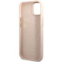 Guess 4G Logo Monogramm MagSafe Back Cover Apple iPhone 14 - Rosa