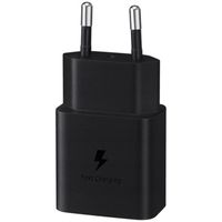 Samsung ﻿Original Power Adapter - Ladegerät - USB-C-Anschluss - Fast Charger - 15 Watt - Schwarz