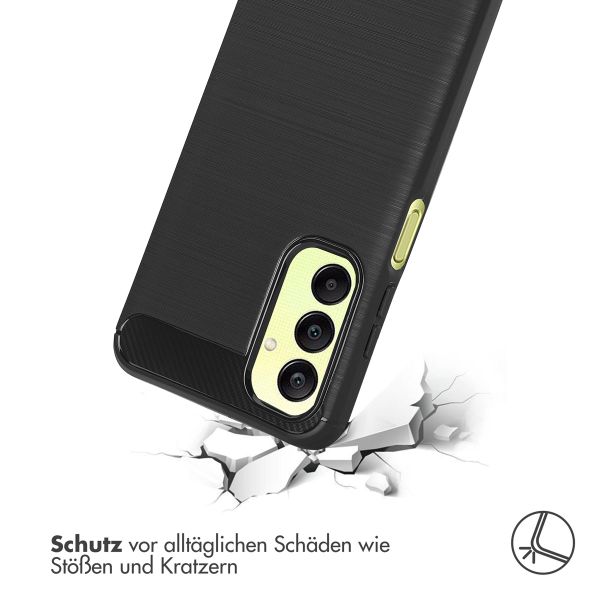 imoshion Brushed Back Cover Samsung Galaxy A25 (5G) - Schwarz