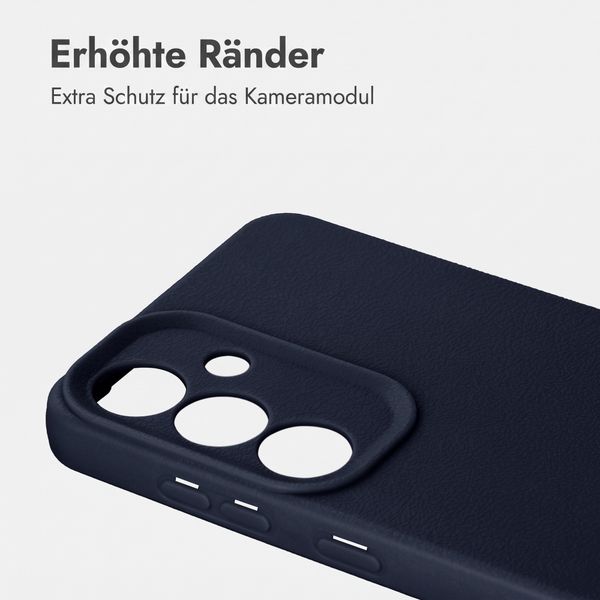 imoshion Texture Backcover Samsung Galaxy S25 - Dunkelblau