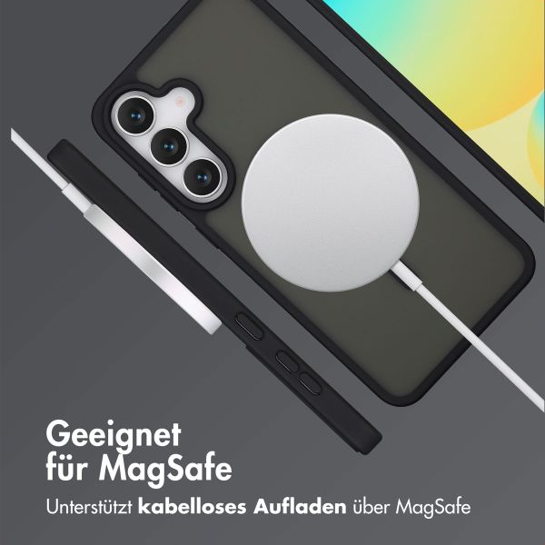imoshion Color Guard Back Cover mit MagSafe Samsung Galaxy S25 FE - Schwarz
