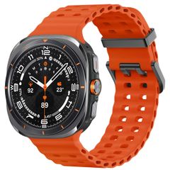 imoshion Ocean Armband Silikon für die Samsung Galaxy Watch Ultra (2024/2025) - Orange