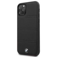 BMW Leather Cover für das iPhone 11 Pro Max - Schwarz