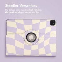 imoshion 360° drehbare Design Klapphülle Apple iPad Pro 12.9 (2018/2020/2021/2022) - Dancing Cubes