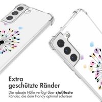 imoshion Design Hülle mit Band für das Samsung Galaxy S22 Plus - Sandstone Dandelion