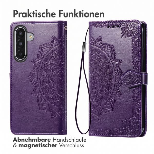 imoshion Mandala Klapphülle Samsung Galaxy A18 (4G) / A17 (4G/5G) - Violett