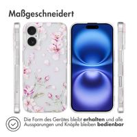 imoshion Design Hülle Apple iPhone 16 - Blossom Watercolor