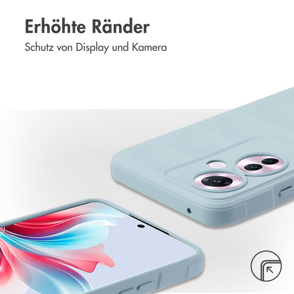 imoshion EasyGrip Backcover für das Oppo Reno 11 F - Hellblau