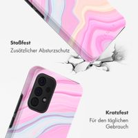 Selencia Vivid Back Cover Samsung Galaxy A53 - Pastel Lipstick Marble