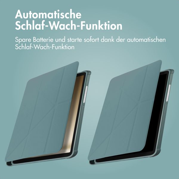imoshion Origami Klapphülle Samsung Galaxy Tab A11 - Dunkelgrün