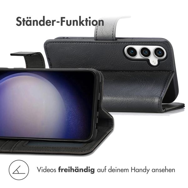 imoshion Luxuriöse Klapphülle Samsung Galaxy S23 FE - Schwarz