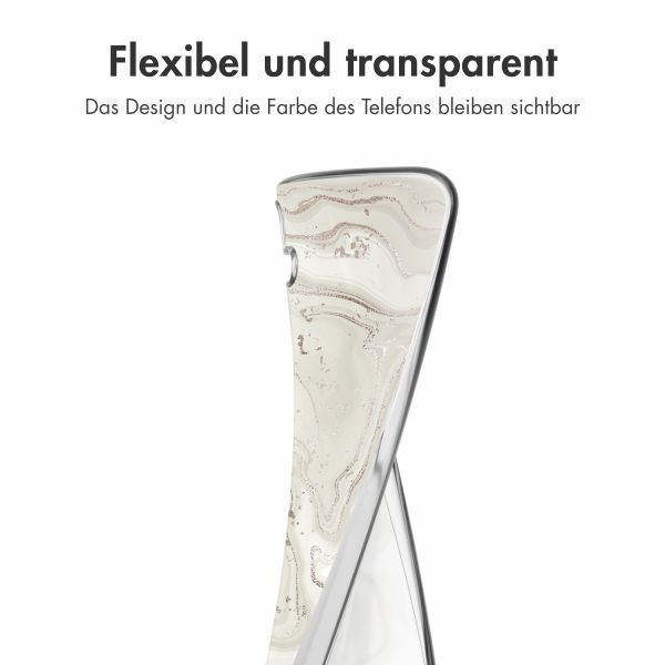 imoshion  Design Hülle für das Samsung Galaxy S24 - Sandy Marble