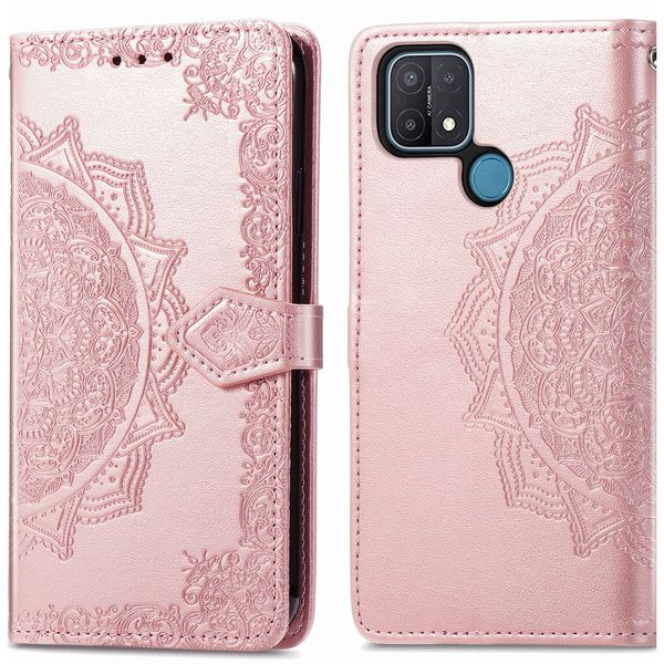 imoshion Mandala Klapphülle Oppo A15 - Roségold