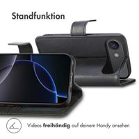 imoshion Luxuriöse Klapphülle Apple iPhone Air - Schwarz