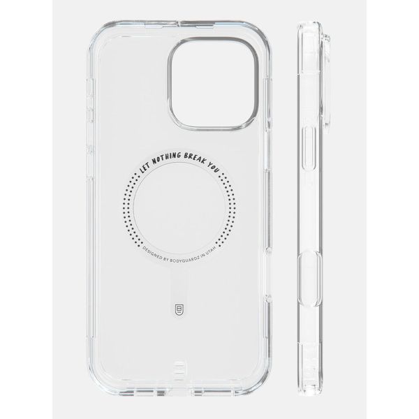 BodyGuardz Carve Back Cover MagSafe für das iPhone 16 Pro Max - Clear