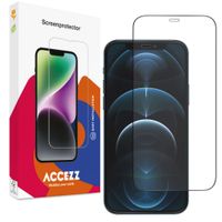 Accezz Full Cover Screen Protector aus gehärtetem Glas Apple iPhone 12 (Pro)