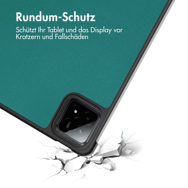 imoshion Trifold Klapphülle Xiaomi Pad 7 / 7 Pro - Dunkelgrün