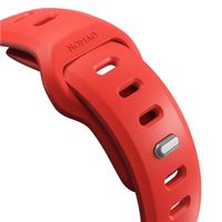 Nomad Tempo Silikonarmband für das  Apple Watch Series 1 - 9 / SE (38/40/41 mm) | Series 10 / 11 (42 mm) - Coral