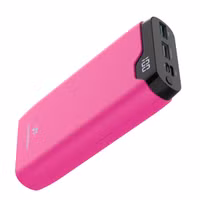 imoshion Powerbank - 20.000 mAh - Schnelles Aufladen und Power Delivery - Hot Pink