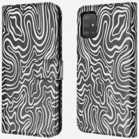 imoshion Design Klapphülle Samsung Galaxy A51 - Black And White