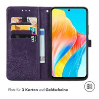 imoshion Mandala Klapphülle für das Oppo A98 - Violett