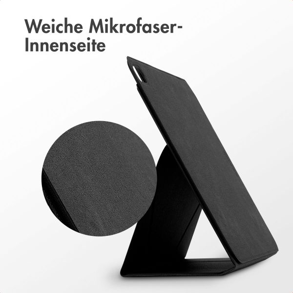 Accezz High Stand tablet case Apple iPad Air 11 Zoll (2025) M3 / (2024) M2 / Air 5 (2022) / Air 4 (2020) - Schwarz