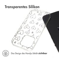 imoshion Design Hülle für das iPhone 15 Pro - Hearts