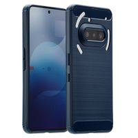 imoshion Brushed Back Cover Nothing Phone (3a) - Dunkelblau
