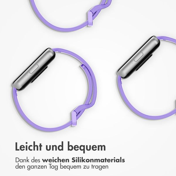 imoshion Silikonband für das Samsung Galaxy Fit 3 - Lila