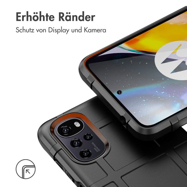 imoshion Rugged Shield Backcover für das Motorola Moto G22 / E32 / E32s - Schwarz