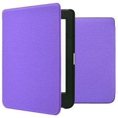 imoshion Canvas Sleepcover Klapphülle Kobo Nia - Violett