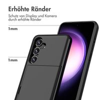 imoshion Backcover mit Kartenfach Samsung Galaxy S24 - Schwarz