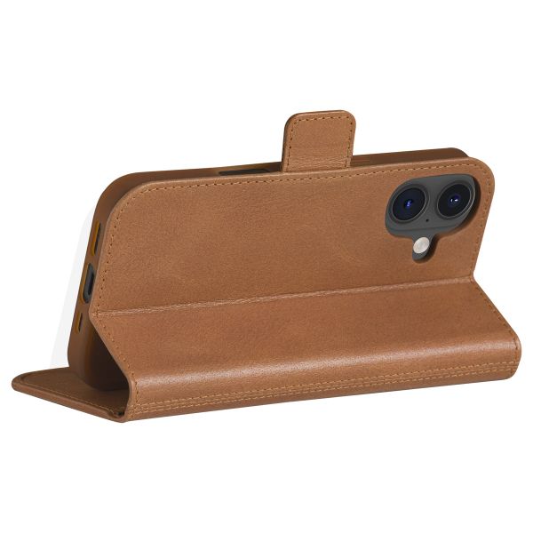 dbramante1928 Copenhagen Klapphülle Apple iPhone 16 - Tan