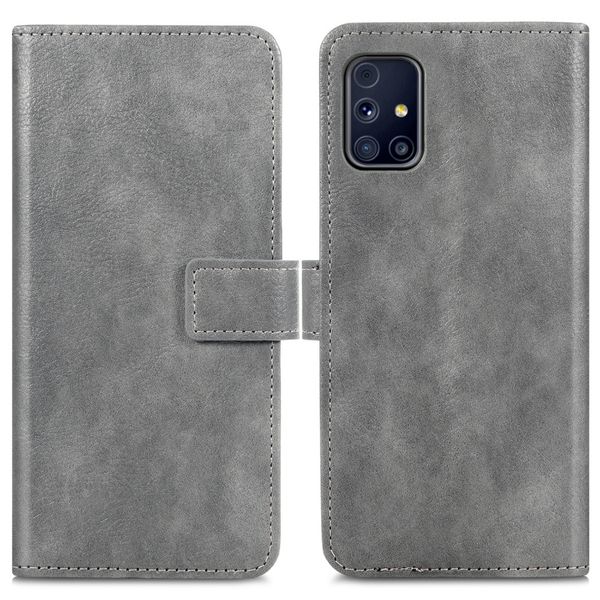 imoshion Luxuriöse Klapphülle Samsung Galaxy M31s - Grau