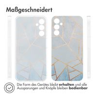 imoshion Design Hülle Samsung Galaxy A25 (5G) - Blue Graphic