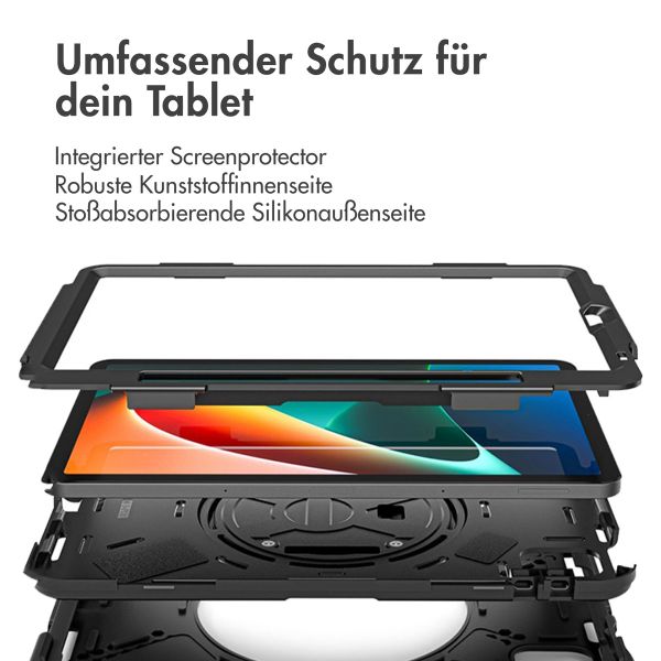 imoshion Tablet Cover mit Handriemen Xiaomi Pad 5 / 5 Pro - Schwarz