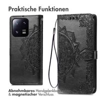 imoshion Mandala Klapphülle für das Xiaomi 13 Pro - Schwarz