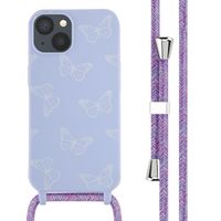 imoshion SilikonHülle design mit Band Apple iPhone 13 - Butterfly