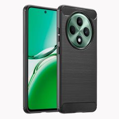 imoshion Brushed Back Cover für das Oppo Reno 12F 5G - Schwarz