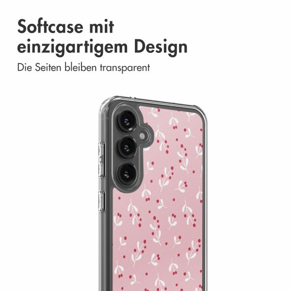 imoshion Design Hülle Samsung Galaxy S23 FE - Berries Blush