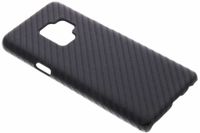 Carbon Look Hardcase-Hülle Schwarz für Samsung Galaxy S9