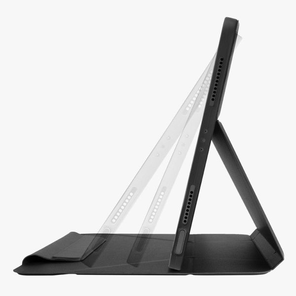 Uniq Ryze Case Apple iPad Air 11 Zoll (2025) M3 / (2024) M2 / Air 5 (2022) / Air 4 (2020) - Midnight Black