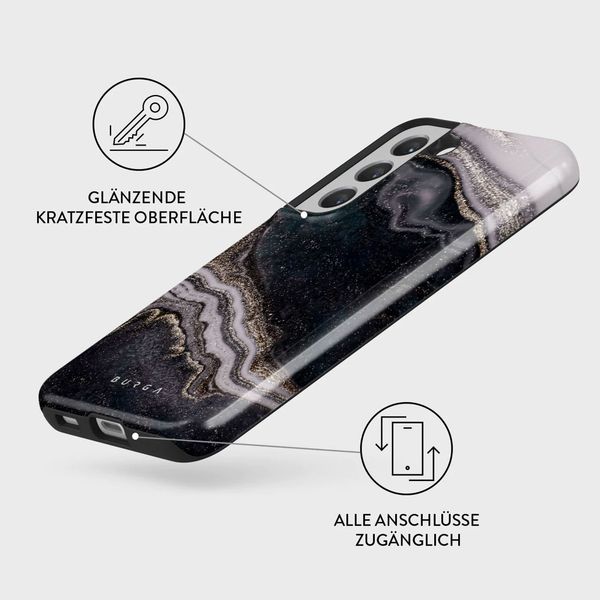 Burga Tough Back Cover für das Samsung Galaxy S22 - Magic Night