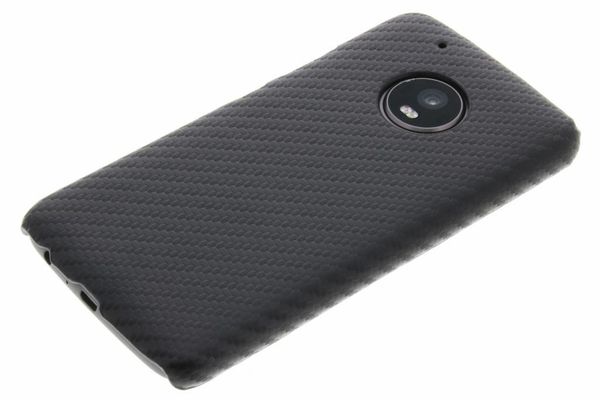 Carbon Look Hardcase-Hülle für Motorola Moto G5 Plus