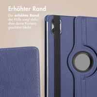 imoshion 360° drehbare Klapphülle für das Xiaomi Redmi Pad Pro / POCO Pad - Dunkelblau