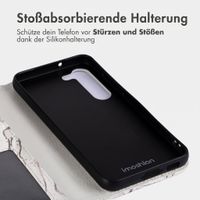 imoshion Design Klapphülle Samsung Galaxy S23 - Sandy Marble