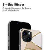 imoshion  Design Hülle für das iPhone 13 - Graphic Beige