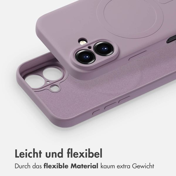 imoshion Color Back Cover mit MagSafe Apple iPhone 16 - Violett