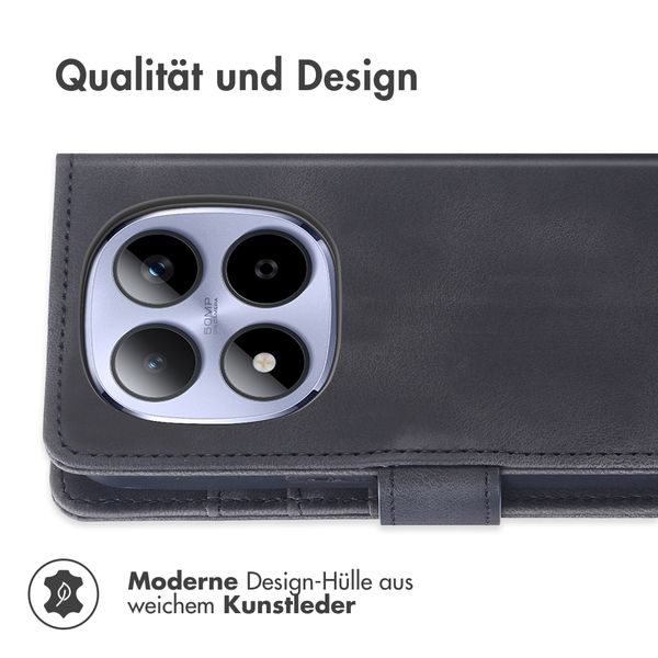 imoshion Klapphülle mit Kordel Xiaomi Redmi Note 15 Pro Plus (5G) - Schwarz